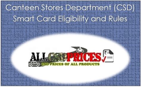 csd smart card for ex servicemen|Canteen Stores Department : Procedure and facilities for CSD .